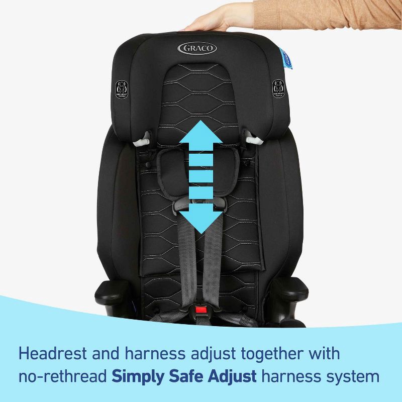 slide 5 of 6, Graco Nautilus 2.0 LX 3-in-1 Harness Booster Car Seat - Hex, 1 ct