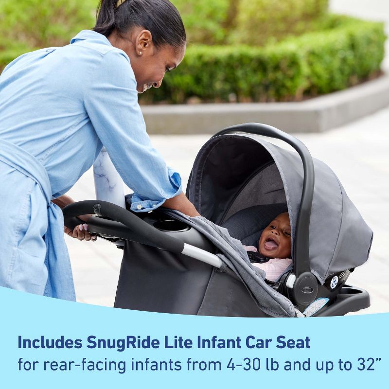 slide 3 of 7, Graco Fastaction SE 2.0 Travel System - Astaire, 1 ct