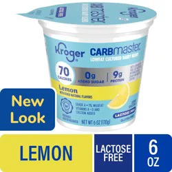 Kroger Carbmaster Lemon Yogurt