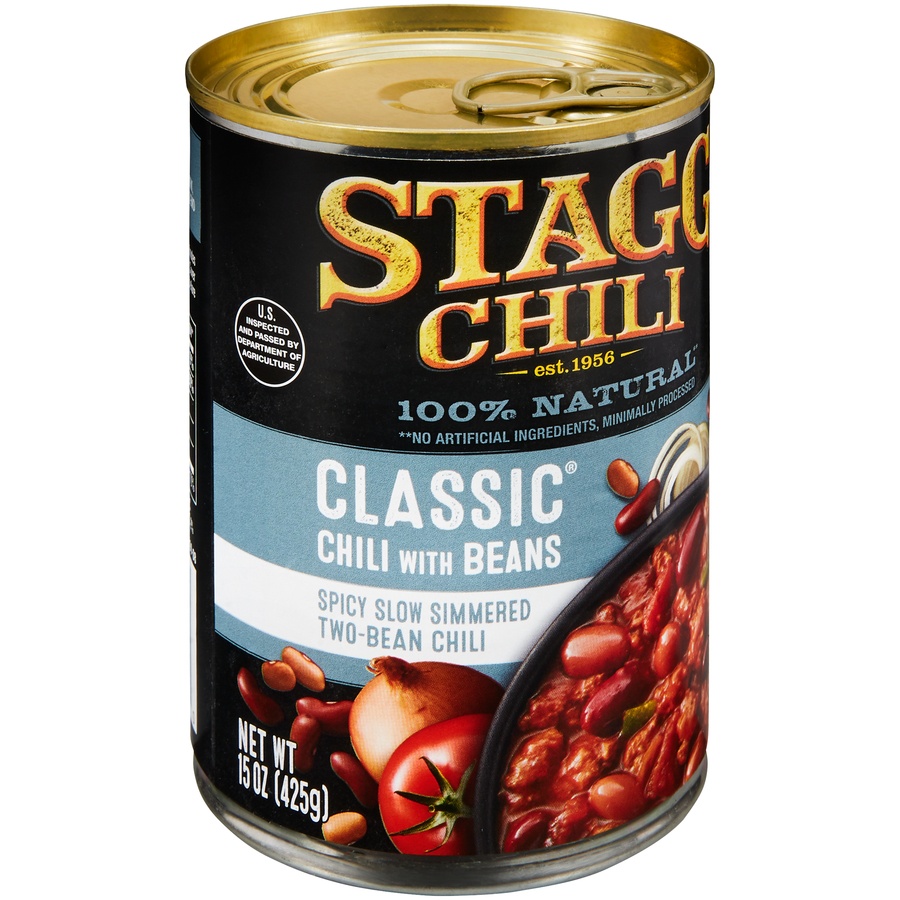 slide 2 of 6, Stagg Classic Chili With Beans, 