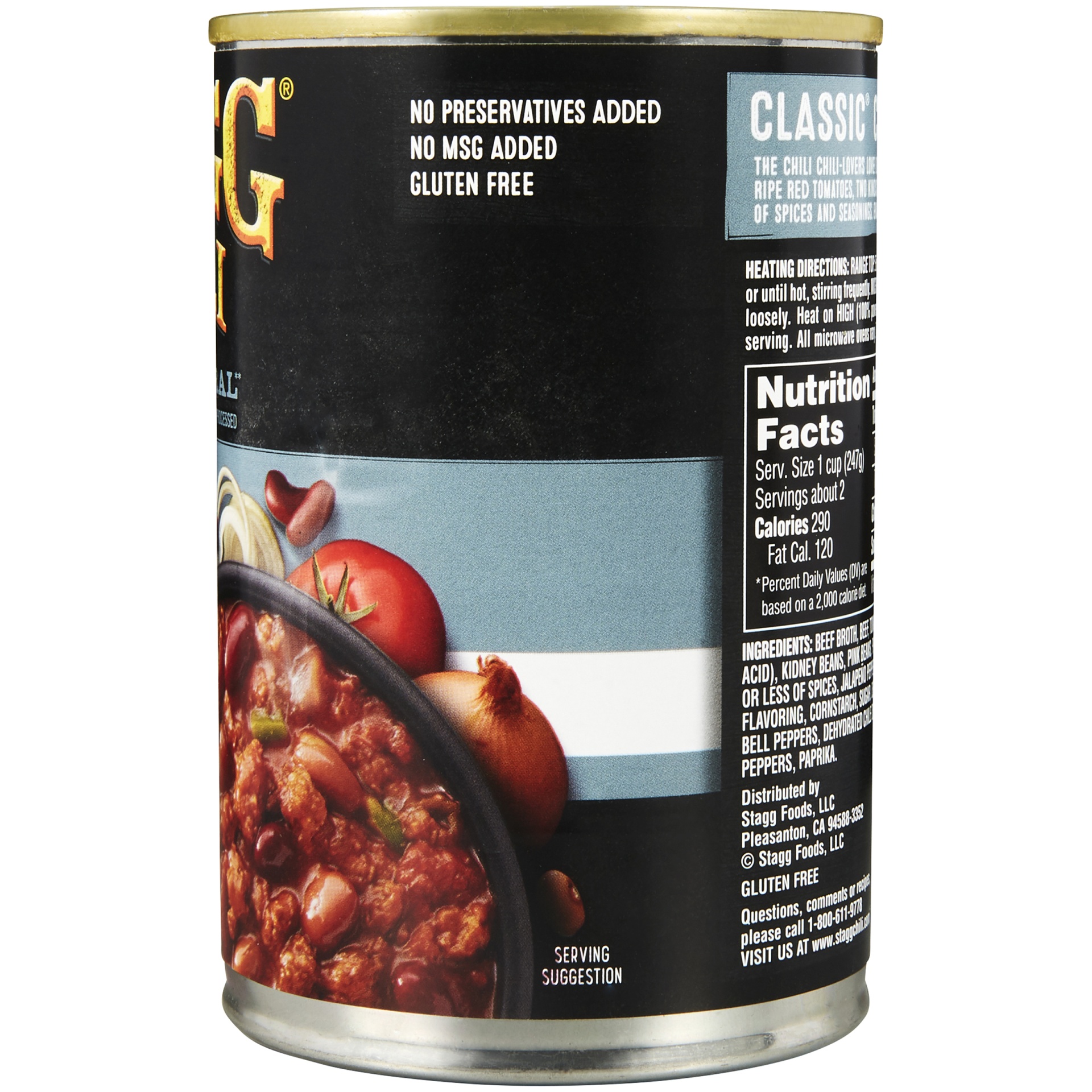 slide 5 of 6, Stagg Classic Chili With Beans, 