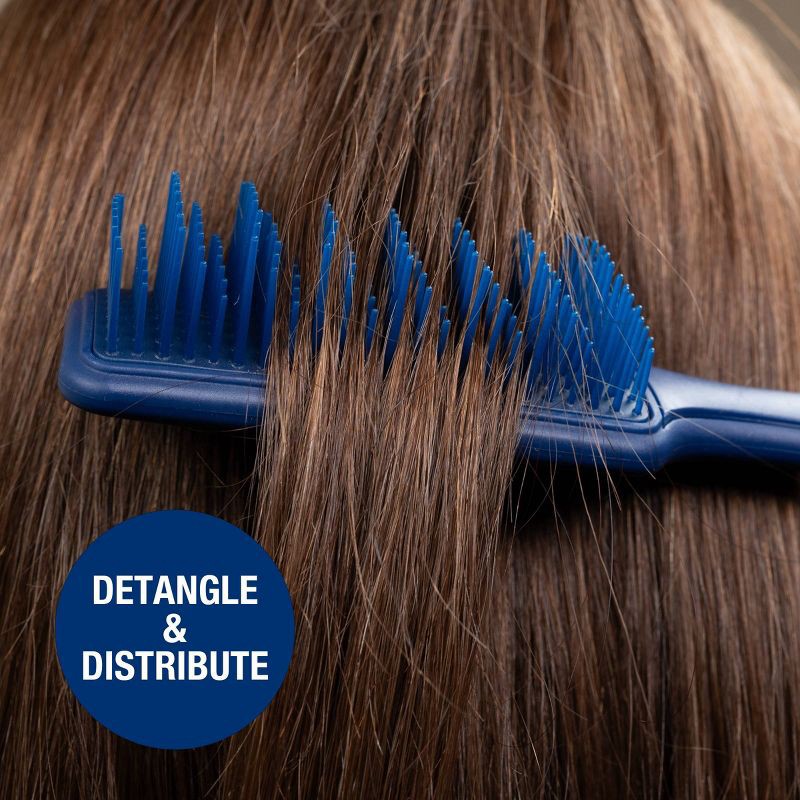 slide 6 of 6, Conair Detangle & Treatment Hair Brush Set - Navy/Teal - 2pk, 2 ct