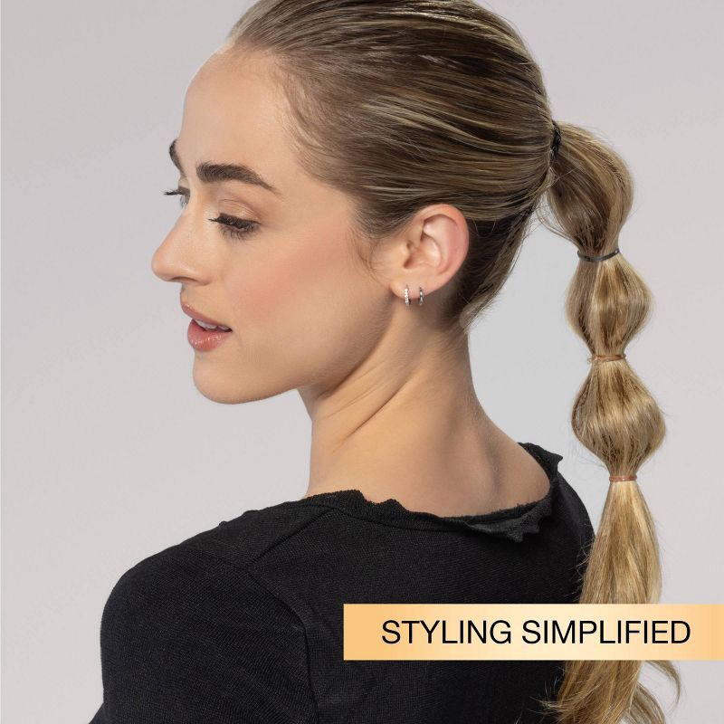 slide 5 of 7, scunci scünci Polybands and Reusable Pouch - Neutrals - All Hair - 450pcs, 450 ct