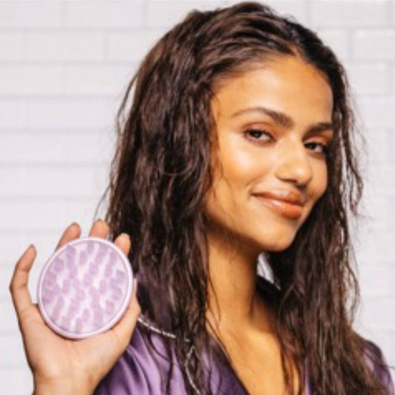 slide 7 of 7, Conair Scalp Massager Shampoo Hair Brush - Purple - All Hair, 1 ct