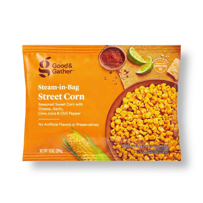 slide 1 of 3, Frozen Street Corn - 10oz - Good & Gather™, 10 oz