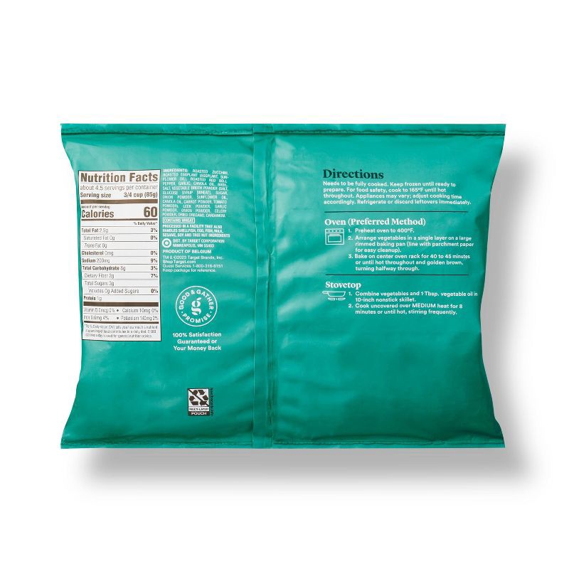 slide 3 of 3, Frozen Mediterranean-Style Seasoned Vegetable Blend - 14oz - Good & Gather™, 14 oz
