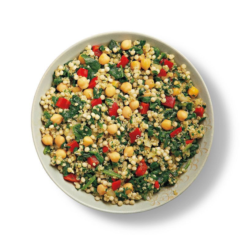 slide 2 of 3, Frozen Mediterranean-Style Seasoned Quinoa, Couscous & Vegetable Blend - 12oz - Good & Gather™, 12 oz