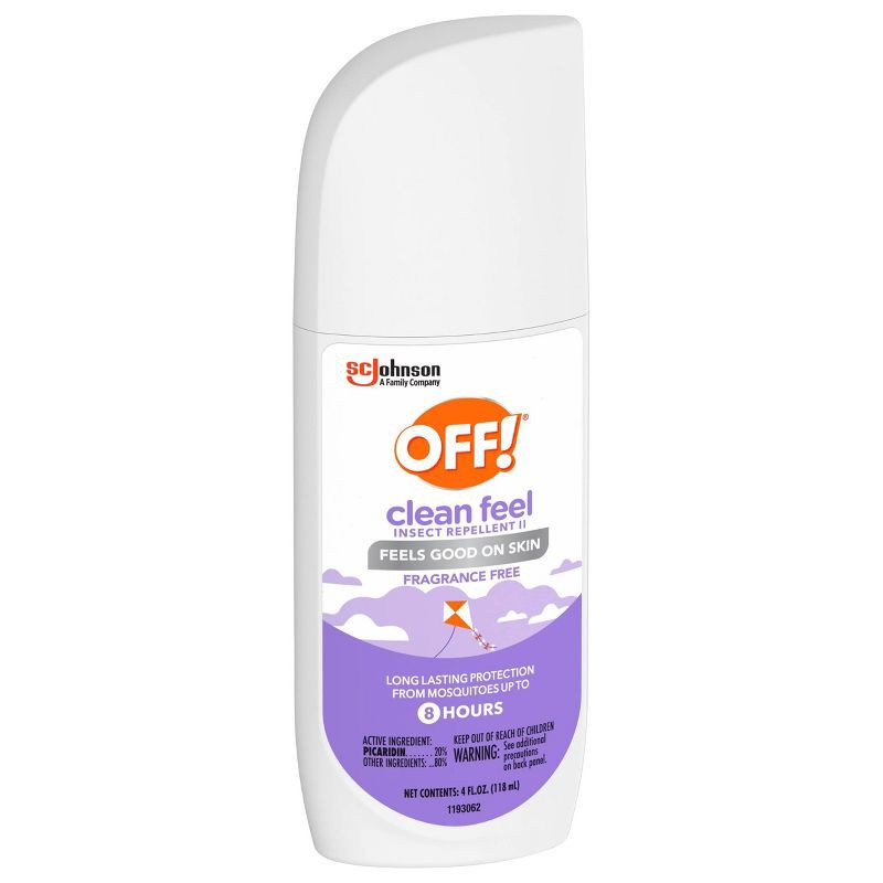slide 13 of 13, OFF! Clean Feel Mosquito Repellent Picaridin DEET-free Bug Spray - 4oz, 4 oz