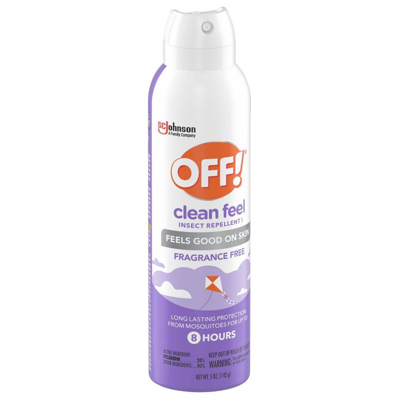 slide 14 of 14, OFF! Clean Feel Mosquito Repellent Picaridin DEET-free Bug Spray - 5oz, 5 oz