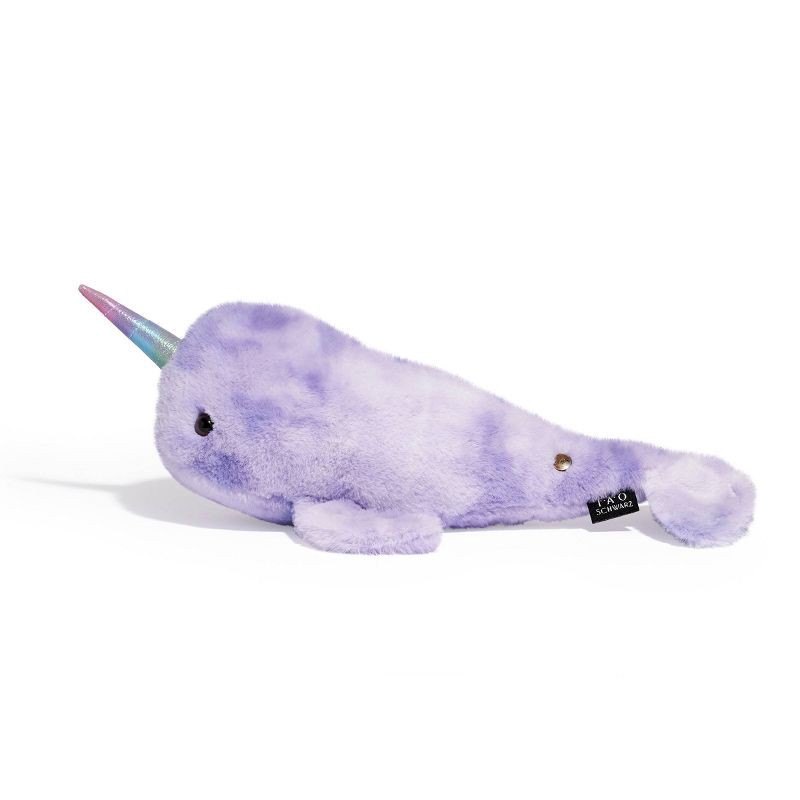 Purple narwhal cheap stuffed animal