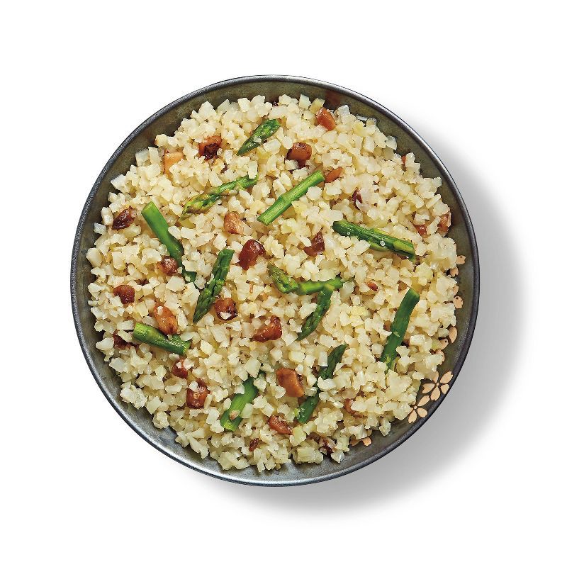 slide 2 of 3, Frozen Riced Cauliflower Mushroom and Asparagus Medley - 10oz - Good & Gather™, 10 oz