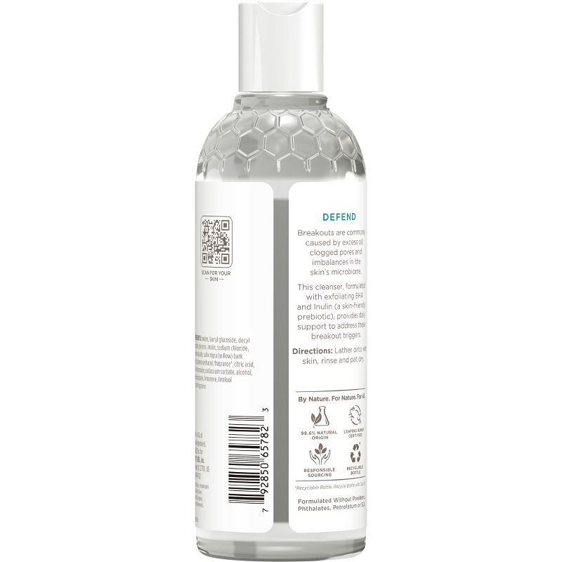 slide 2 of 6, Burt's Bees Burt’s Bees Clear and Balanced Breakout Defense Foaming Face Wash - Unscented - 8 fl oz, 8 fl oz