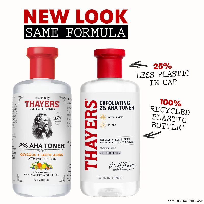 slide 3 of 9, Thayers Natural Remedies 2% AHA Exfoliating Toner - 12 fl oz, 12 fl oz