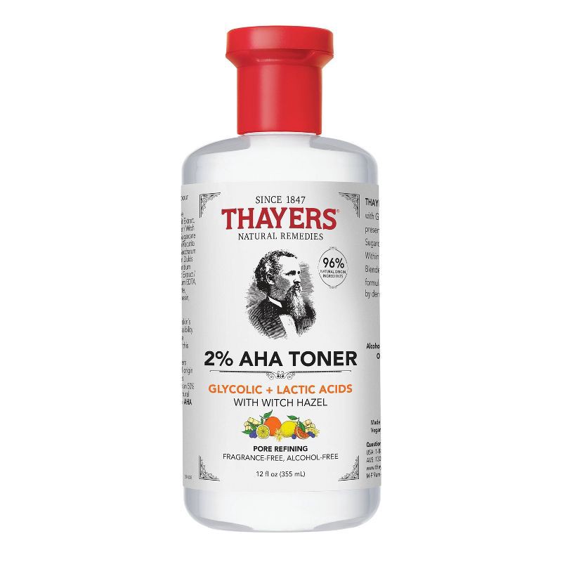 slide 1 of 11, Thayers Natural Remedies 2% AHA Exfoliating Toner - 12 fl oz, 12 fl oz