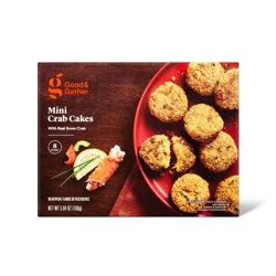 Frozen Mini Crab Cakes - 5.64oz - Good & Gather™