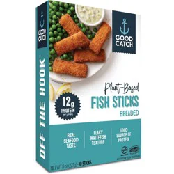 Good Catch Plant-Based Breaded Fish Sticks 8 oz