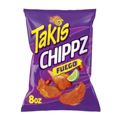 Takis Chippz Fuego Potato Crisps Chips - 8oz
