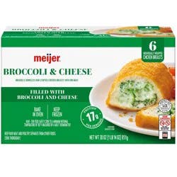Meijer Broccoli & Cheese Stuffed Chicken Breast