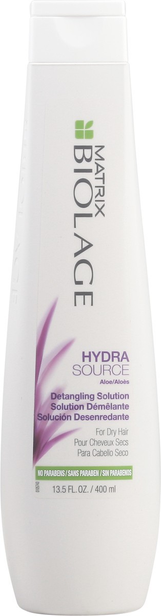 slide 6 of 9, Biolage Hydrasource Aloe Detangling Solution 13.5 fl oz, 13.5 fl oz