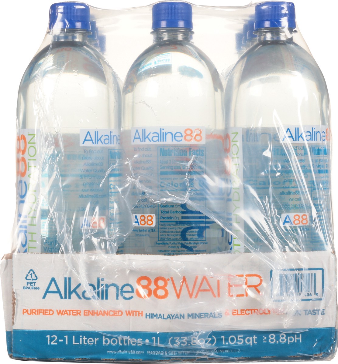 slide 9 of 14, Alkaline88 Purified Water - 12 ct, 12 ct