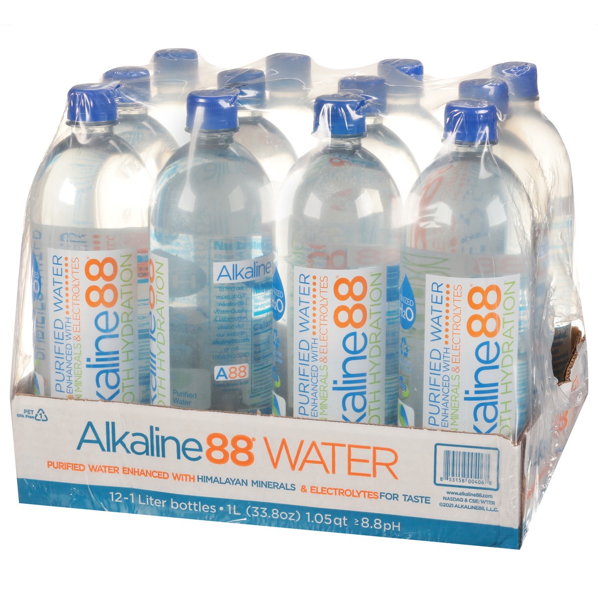slide 5 of 14, Alkaline88 Purified Water - 12 ct, 12 ct