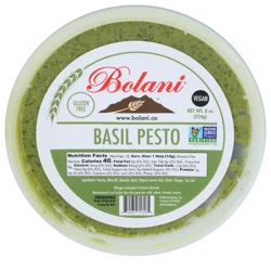 Bolani Vegan Basil Pesto 8 oz