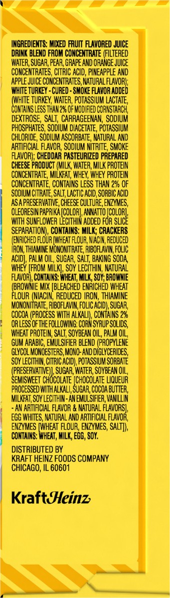 slide 2 of 12, Lunchables Turkey + Cheddar Fun Pack , 8.9 oz Box, 1 ct