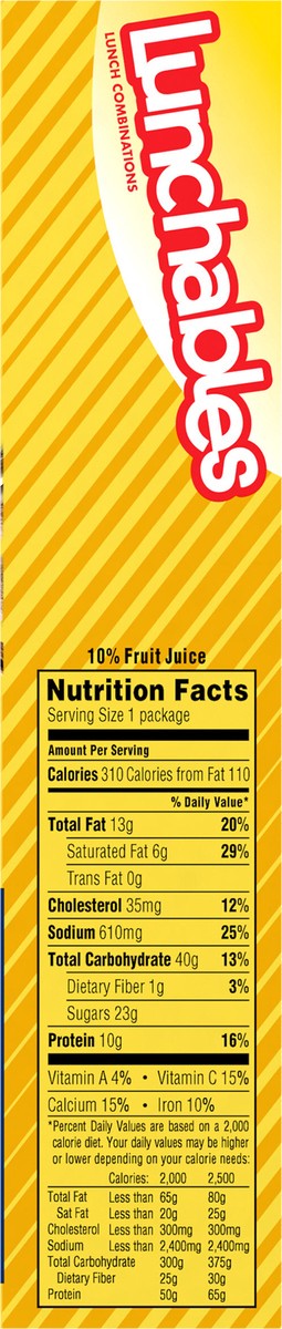 slide 4 of 12, Lunchables Turkey + Cheddar Fun Pack , 8.9 oz Box, 1 ct