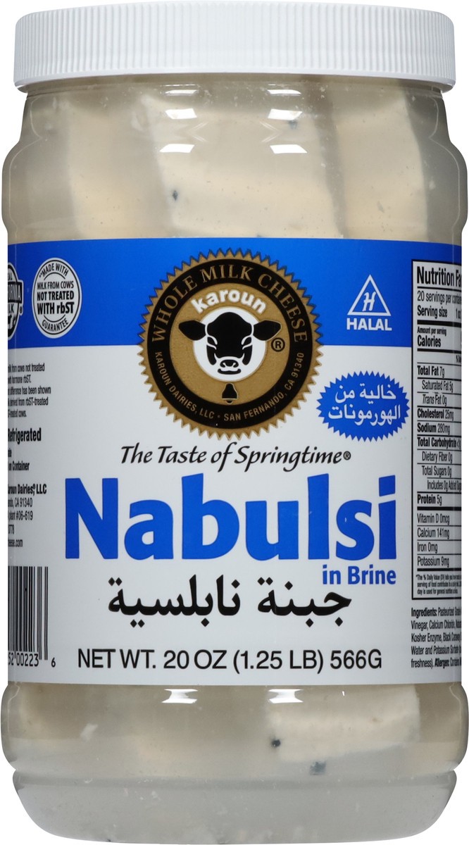 slide 6 of 13, Karoun Nabulsi in Brine 20 oz, 20 oz