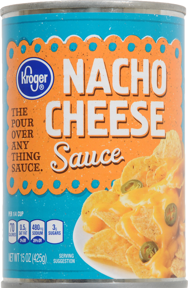 slide 1 of 1, Kroger Nacho Cheese Sauce, 15 oz