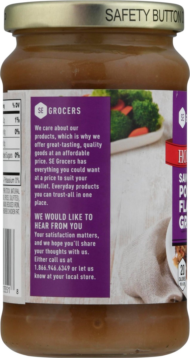 slide 8 of 14, SE Grocers Pork Gravy, 12 oz