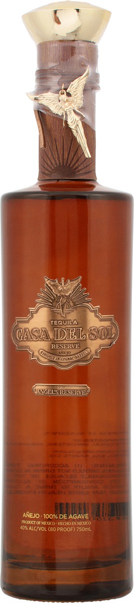 slide 3 of 12, Casa Del Sol Reserve Tequila 750 ml, 750 ml