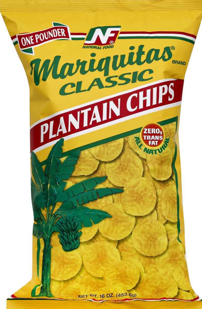 slide 1 of 6, Mariquitas Plantain Chips 16 oz, 16 oz