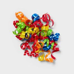 4" Curl Swirl Gift Bow Multicolor - Spritz™