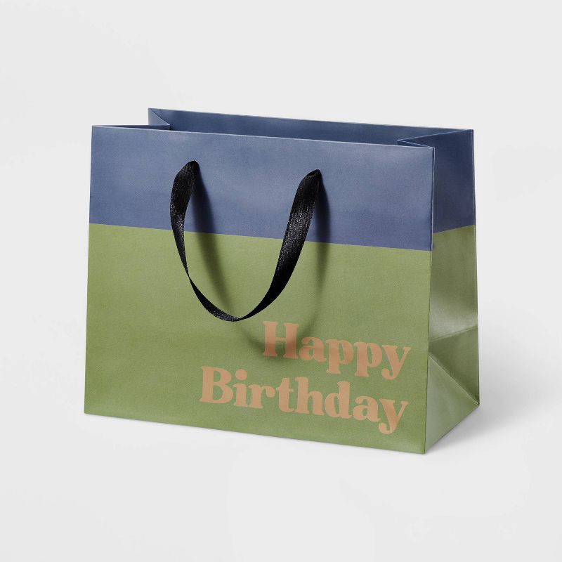 slide 1 of 3, Happy Birthday X-Small Gift Bag - Spritz™, 1 ct
