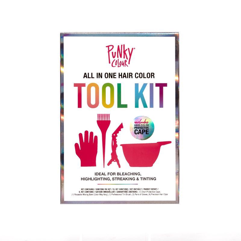 slide 1 of 9, Punky Colour All-in-One Tool Kit - 10pc, 10 ct
