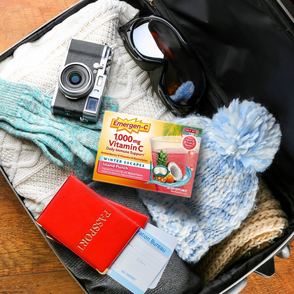 slide 9 of 9, Emergen-C Island Punch Dietary Supplements - 30ct, 30 ct