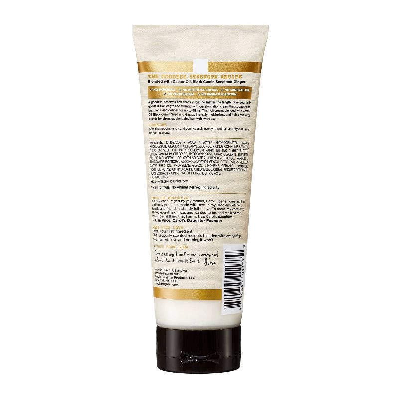slide 3 of 6, Carol's Daughter Goddess Strength True Stretch Curl Defining Cream with Castor Oil - 6.8 fl oz, 6.8 fl oz