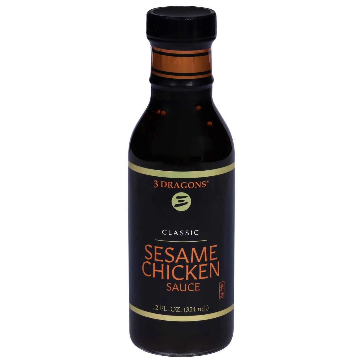 slide 1 of 12, 3 Dragons Classic Sesame Chicken Sauce 12 Fl Oz, 12 fl oz