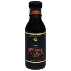 3 Dragons Classic Sesame Chicken Sauce 12 Fl Oz