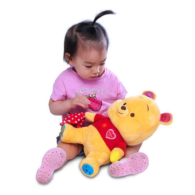 slide 2 of 5, Disney Hooyay Real Feels Winnie the Pooh Stuffed Animal, 1 ct