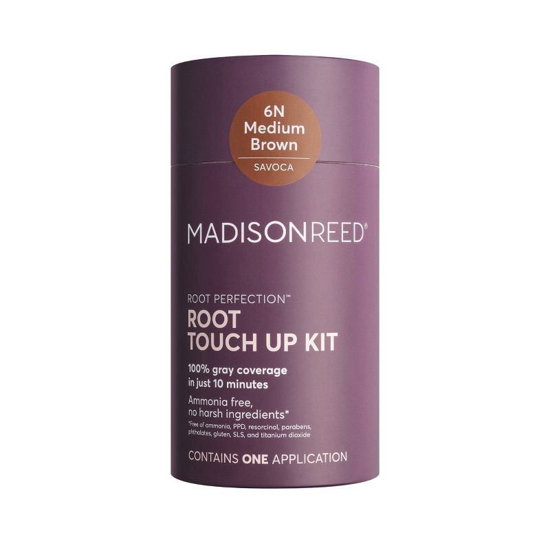 slide 1 of 6, Madison Reed Root Perfection Root Touch Up Kit - Medium Brown 6N - 7ct, 7 ct