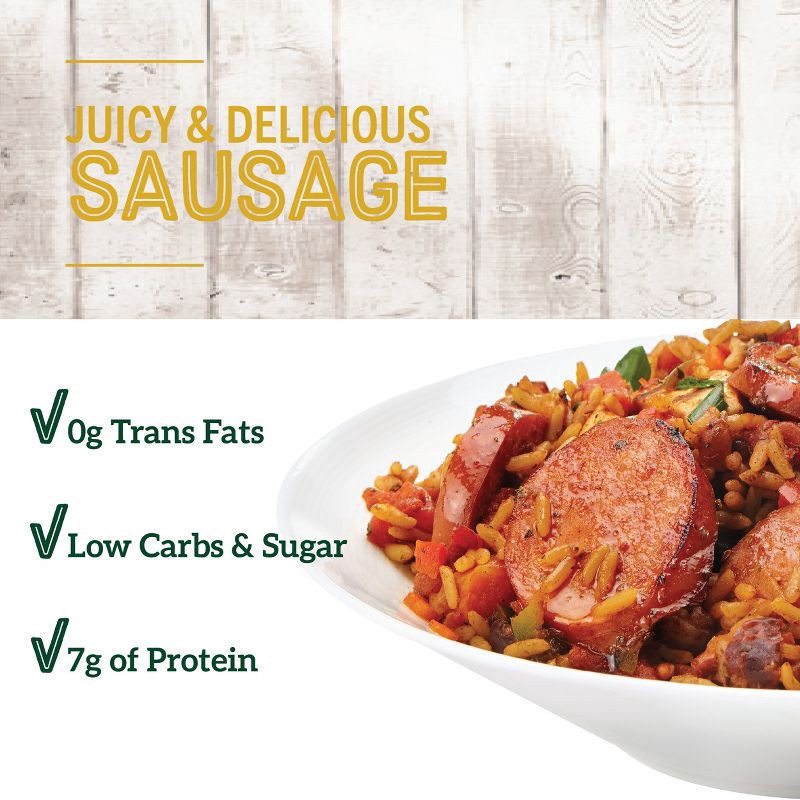 slide 3 of 3, Hillshire Farm Cajun Style Andouille Smoked Sausage - 13oz, 13 oz