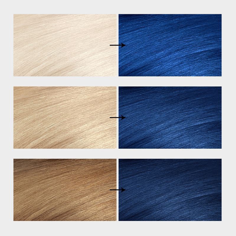 slide 3 of 9, Revlon Permanent Hair Color ColorSilk Digitones with Keratin - 79D Electric Blue - 4.4 fl oz, 4.4 fl oz