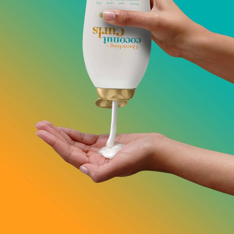 slide 3 of 4, OGX Coconut Curls Shampoo - 25.4 fl oz, 25.4 fl oz