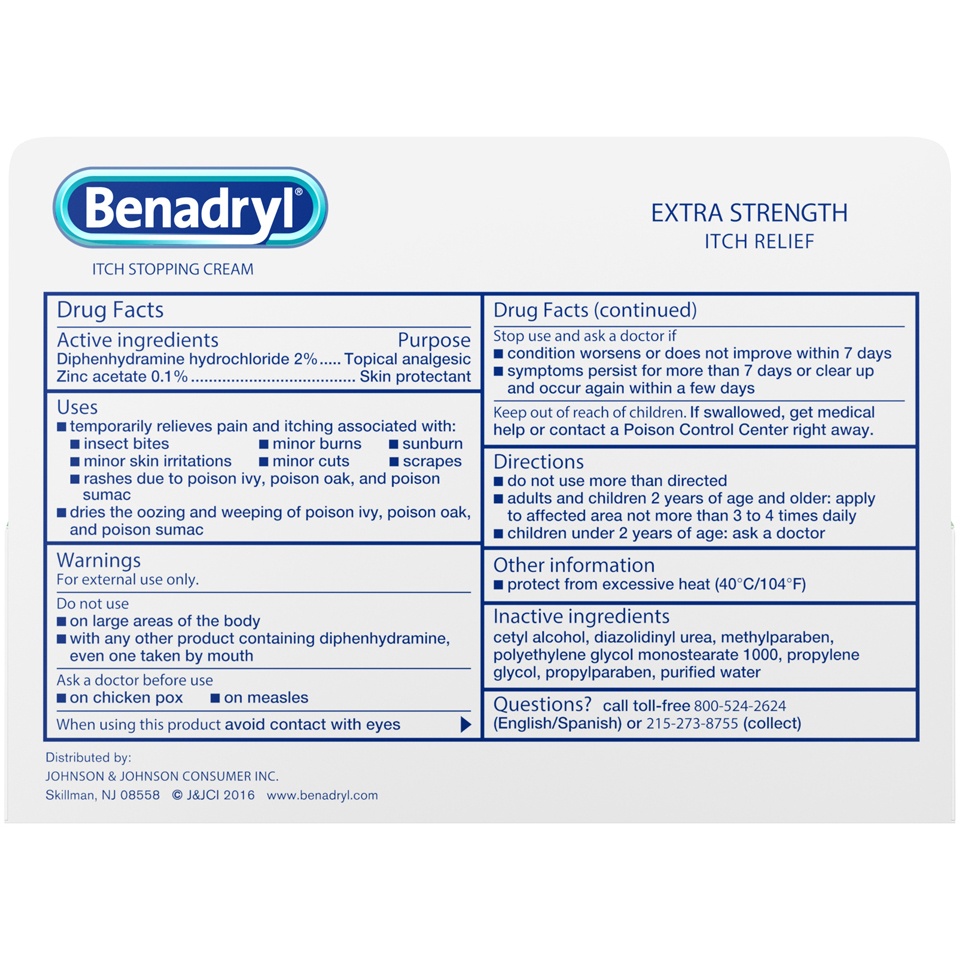 slide 3 of 6, Benadryl Maxium Strength Anti Itch Cream, 