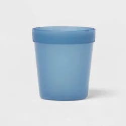 8oz Plastic Kids' Short Tumbler Blue - Pillowfort™