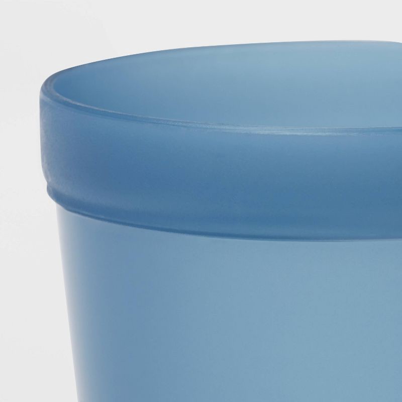 slide 3 of 3, 13.5oz Plastic Kids' Tall Tumbler Blue - Pillowfort™: Stackable, Dishwasher & Microwave Safe, Ages 3+, 13.5 oz