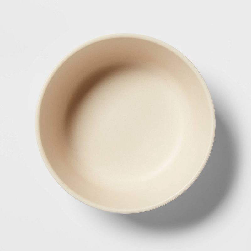 slide 3 of 3, Kids' Bamboo Melamine Cereal Bowl Unicorn - Pillowfort™: Dishwasher-Safe, Animal Theme, Off-White, 1 ct