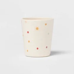 Kids' Pals Bamboo Melamine 7.74oz Tumbler - Pillowfort™: Kids Cup, Dishwasher-Safe, Tropical Theme